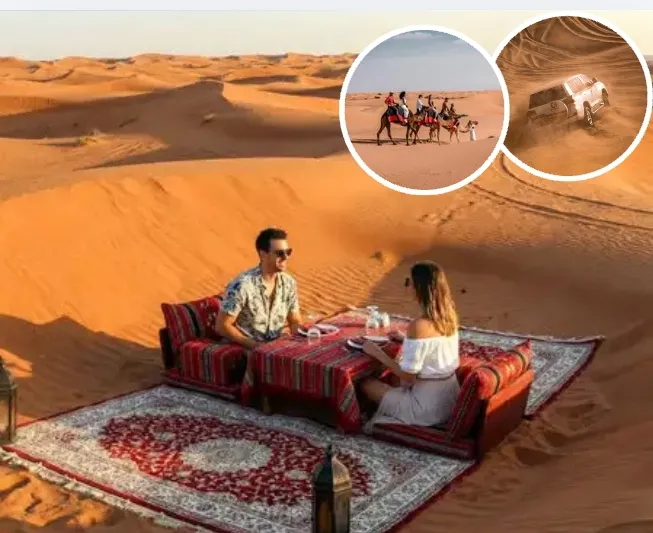 Abu Dhabi desert safari adventure and dunes